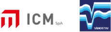ICM a Váhostav logo